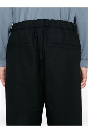 Pantaloni in cotone nero JIL SANDER | J47KA0255J45039400